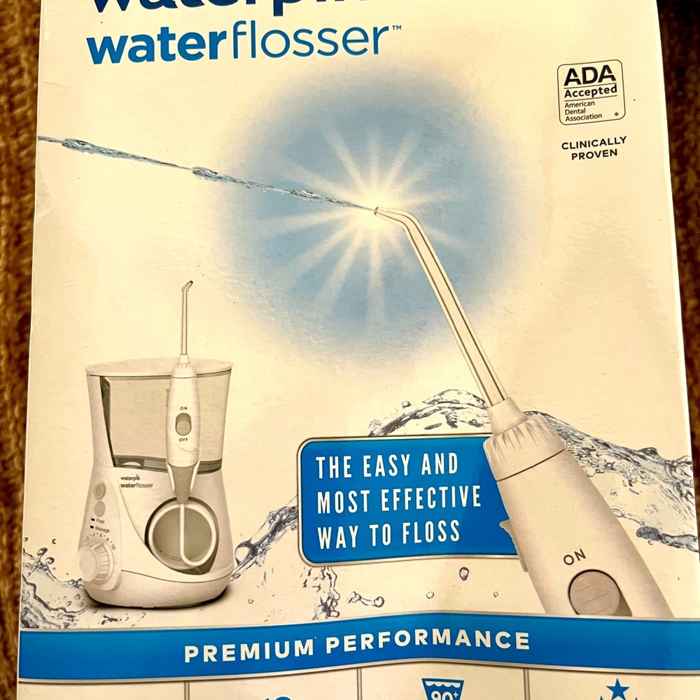 Waterpik Aquarius Professional Water Flosser Designer Series, White, WP-670